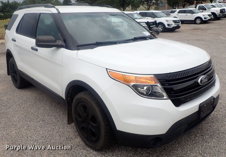 image for item DE0689 2014 Ford Explorer Police Interceptor  SUV