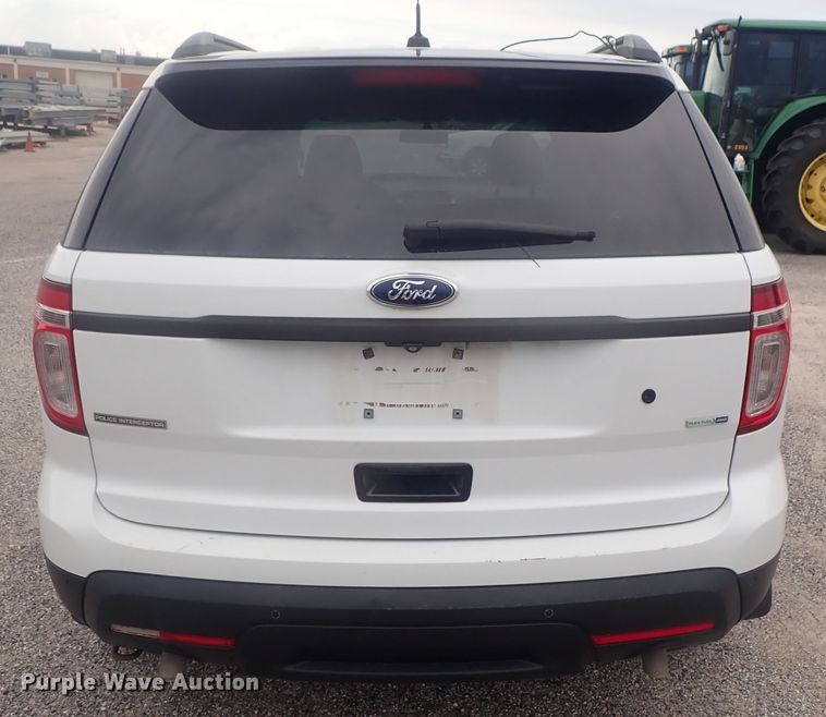 image for item DE0689 2014 Ford Explorer Police Interceptor  SUV