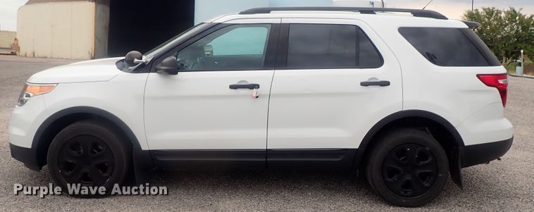 image for item DE0689 2014 Ford Explorer Police Interceptor  SUV