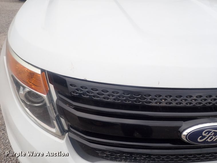 image for item DE0689 2014 Ford Explorer Police Interceptor  SUV