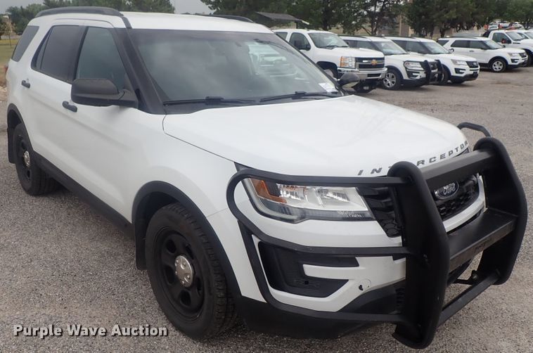 image for item DE0690 2016 Ford Explorer Police Interceptor  SUV