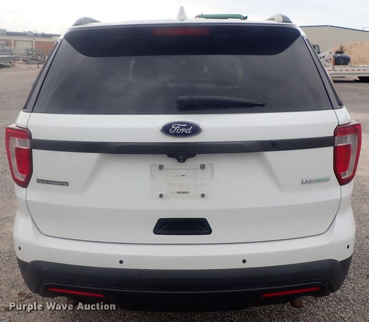 image for item DE0690 2016 Ford Explorer Police Interceptor  SUV