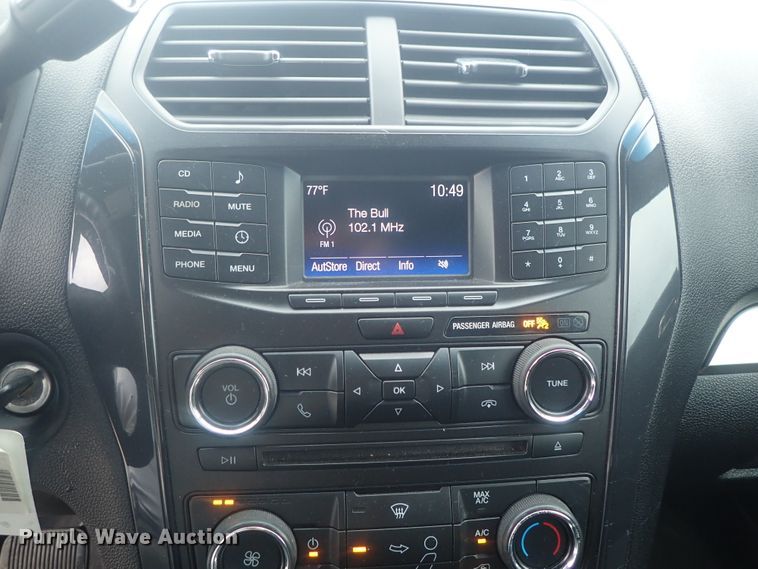 image for item DE0690 2016 Ford Explorer Police Interceptor  SUV