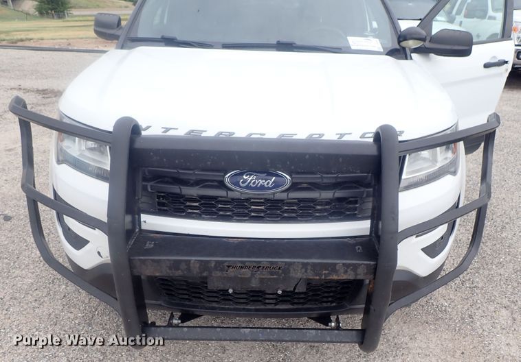 image for item DE0690 2016 Ford Explorer Police Interceptor  SUV