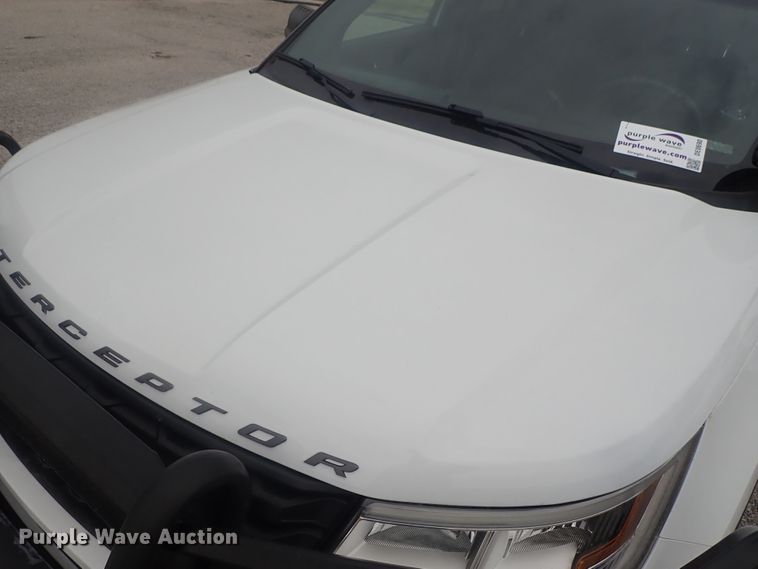 image for item DE0690 2016 Ford Explorer Police Interceptor  SUV