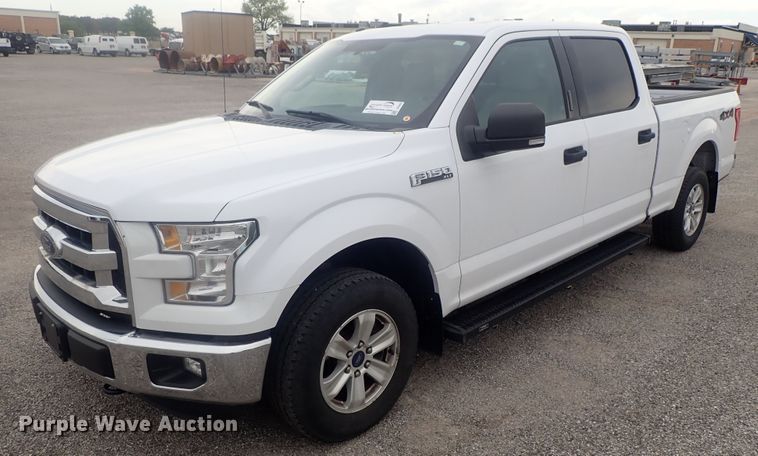 image for item DE0692 2016 Ford F150  SuperCrew pickup truck