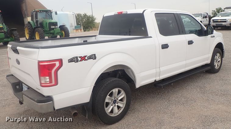 image for item DE0692 2016 Ford F150  SuperCrew pickup truck