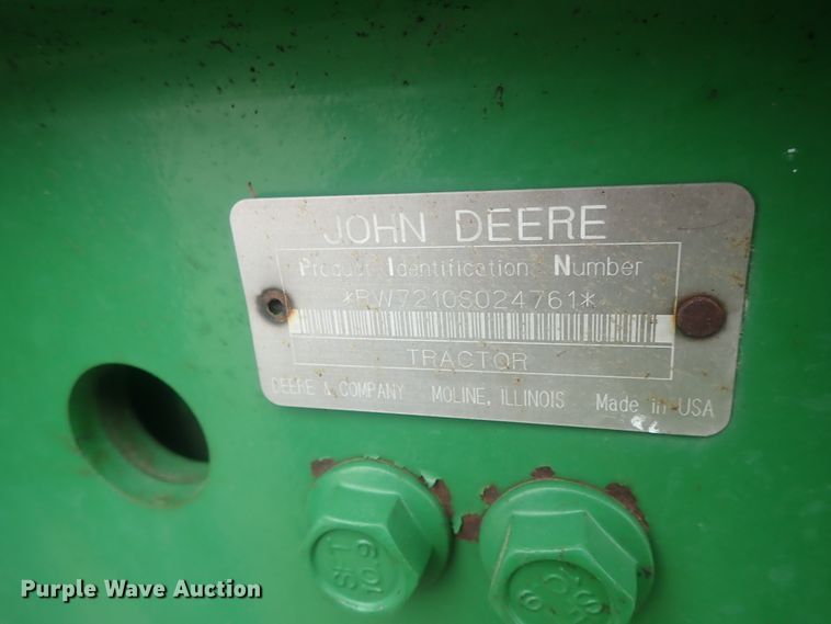 image for item DE0694 John Deere 7210  MFWD tractor