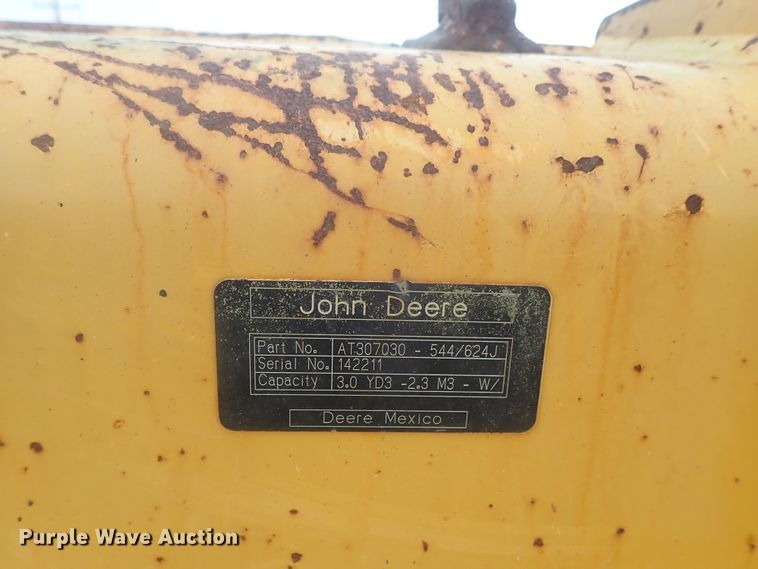 image for item DE0699 2005 John Deere 624J  wheel loader