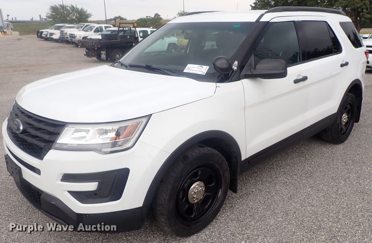 image for item DE0707 2016 Ford Explorer Police Interceptor  SUV