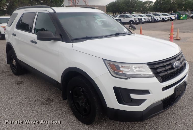 image for item DE0707 2016 Ford Explorer Police Interceptor  SUV