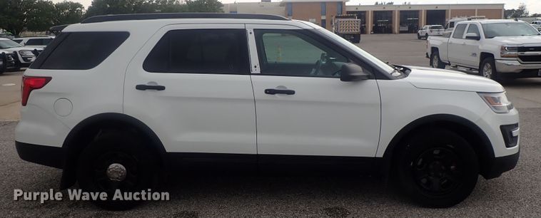 image for item DE0707 2016 Ford Explorer Police Interceptor  SUV