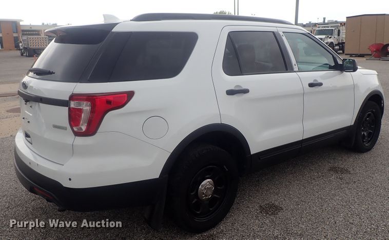 image for item DE0707 2016 Ford Explorer Police Interceptor  SUV