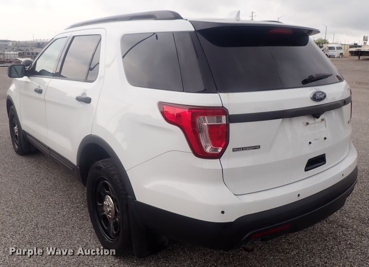 image for item DE0707 2016 Ford Explorer Police Interceptor  SUV