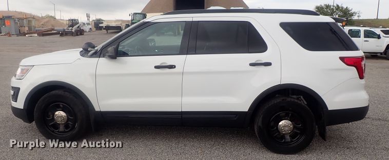 image for item DE0707 2016 Ford Explorer Police Interceptor  SUV