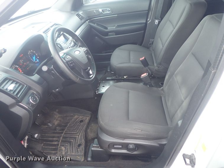 image for item DE0707 2016 Ford Explorer Police Interceptor  SUV