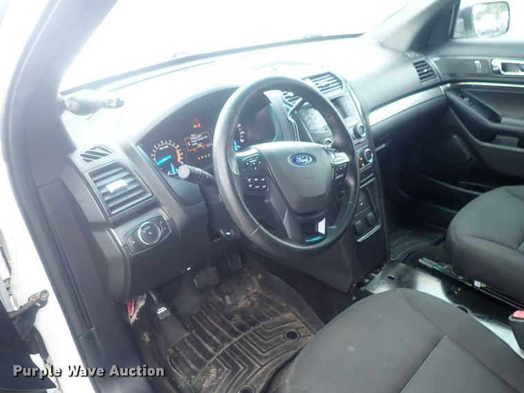 image for item DE0707 2016 Ford Explorer Police Interceptor  SUV