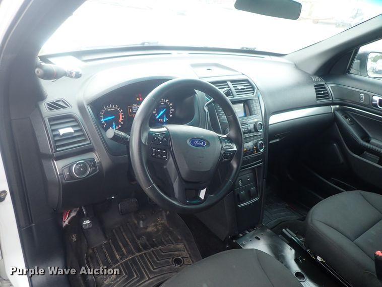 image for item DE0707 2016 Ford Explorer Police Interceptor  SUV