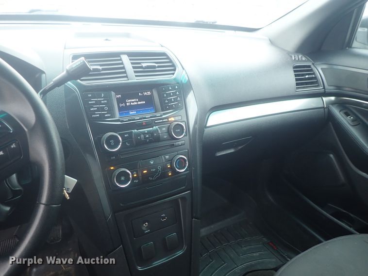 image for item DE0707 2016 Ford Explorer Police Interceptor  SUV