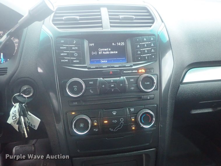 image for item DE0707 2016 Ford Explorer Police Interceptor  SUV