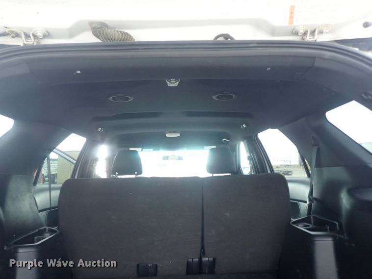 image for item DE0707 2016 Ford Explorer Police Interceptor  SUV