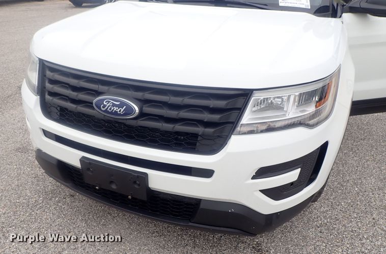 image for item DE0707 2016 Ford Explorer Police Interceptor  SUV