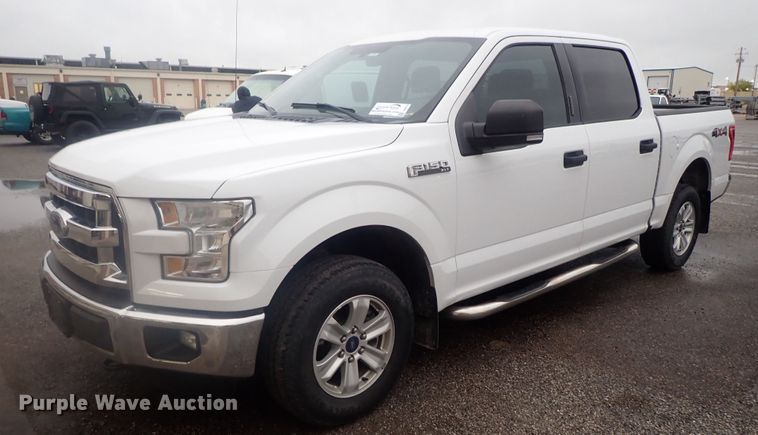 image for item DE0719 2016 Ford F150  SuperCrew pickup truck
