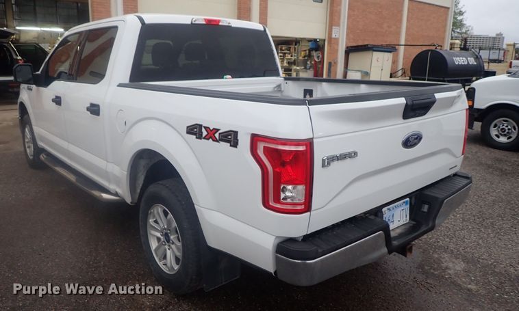 image for item DE0719 2016 Ford F150  SuperCrew pickup truck