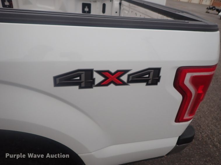 image for item DE0719 2016 Ford F150  SuperCrew pickup truck