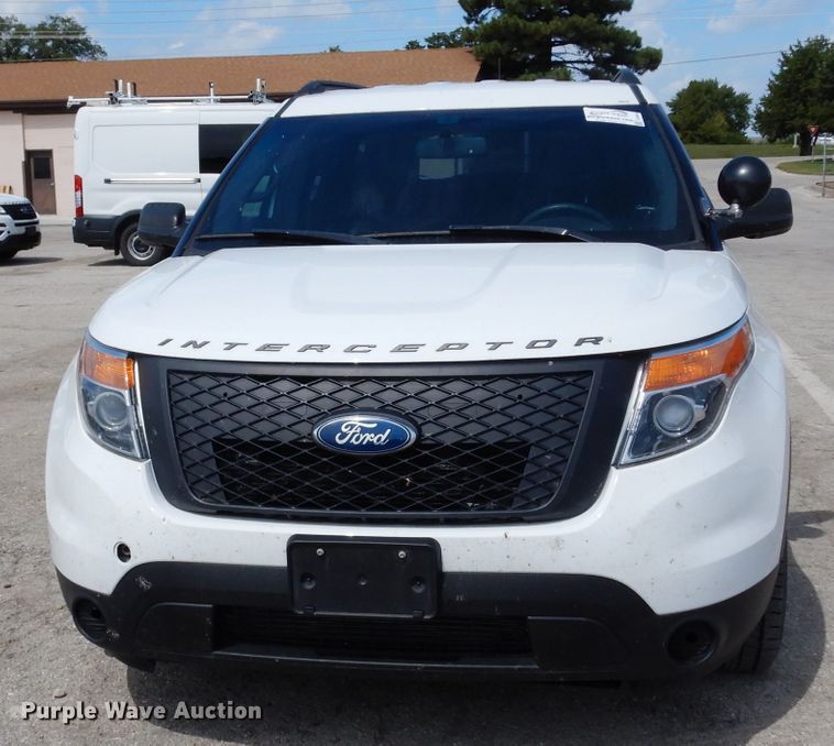 image for item DJ4444 2015 Ford Explorer Police Interceptor  SUV