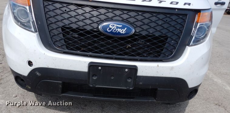 image for item DJ4444 2015 Ford Explorer Police Interceptor  SUV