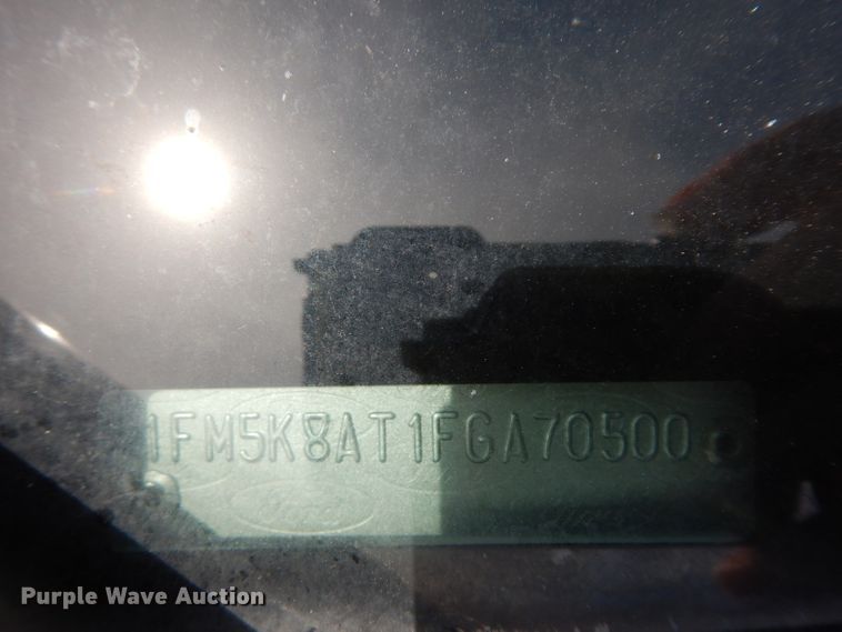 image for item DJ4444 2015 Ford Explorer Police Interceptor  SUV