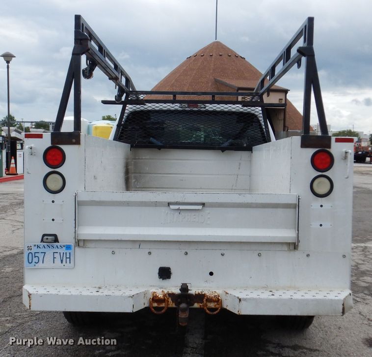 image for item DJ4453 2013 Ford F250 Super Duty  utility bed pickup truck