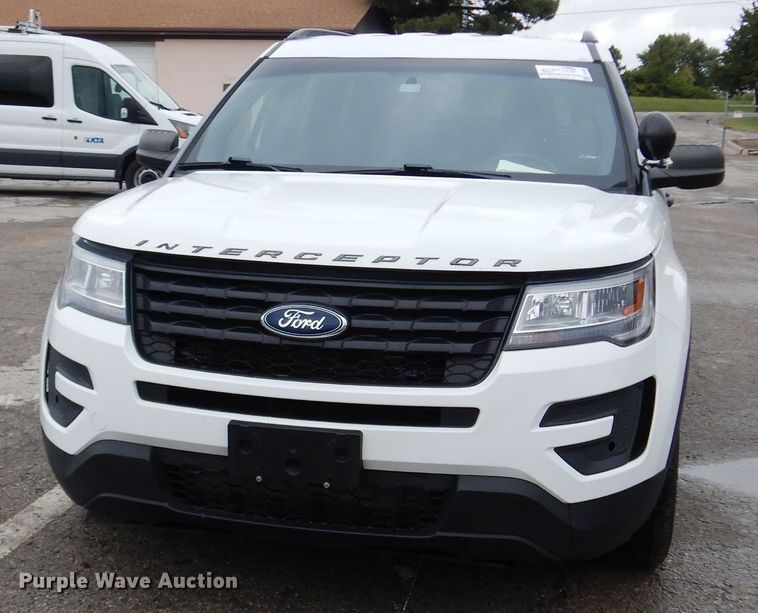 image for item DJ4456 2016 Ford Explorer Police Interceptor  SUV
