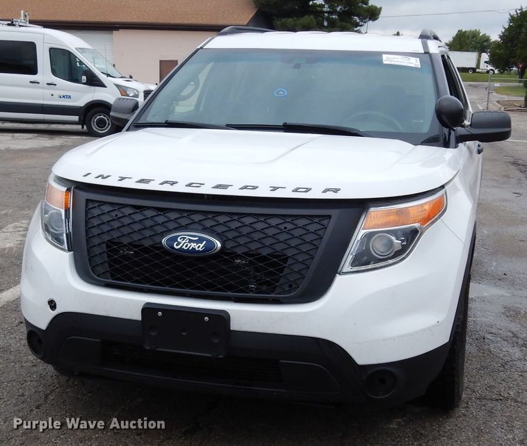 image for item DJ4457 2015 Ford Explorer Police Interceptor  SUV