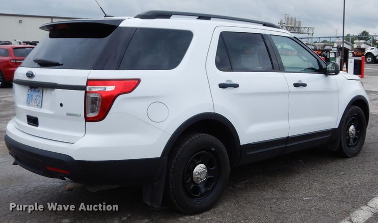 image for item DJ4457 2015 Ford Explorer Police Interceptor  SUV