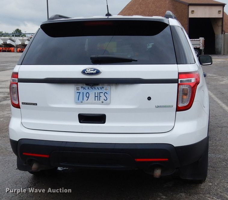 image for item DJ4457 2015 Ford Explorer Police Interceptor  SUV