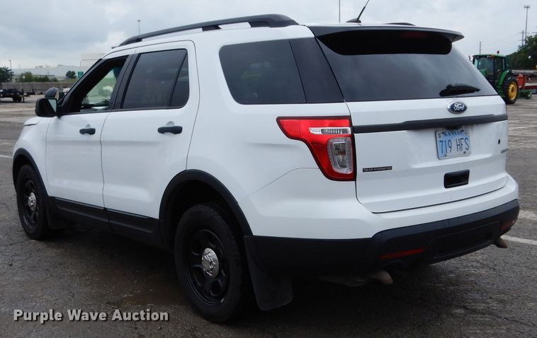 image for item DJ4457 2015 Ford Explorer Police Interceptor  SUV