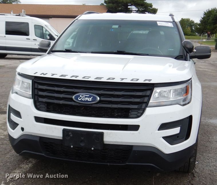 image for item DJ4458 2016 Ford Explorer Police Interceptor  SUV