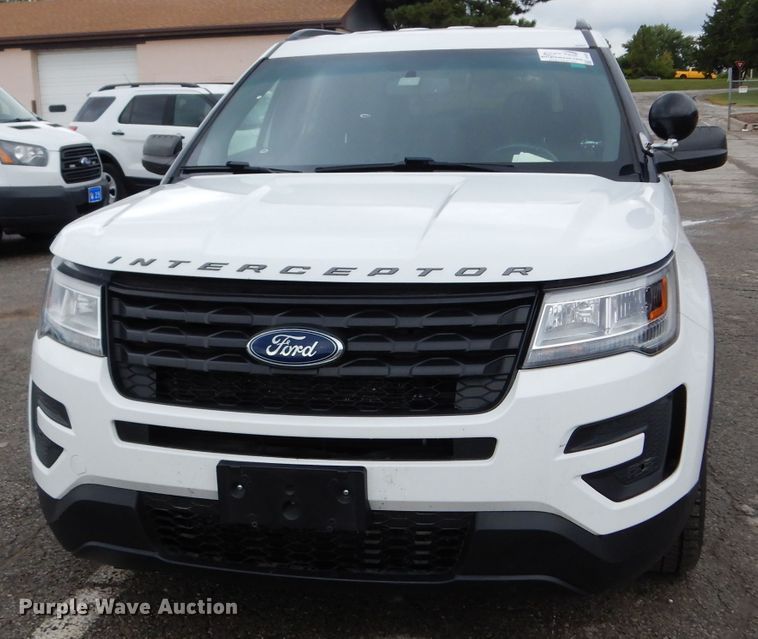 image for item DJ4459 2017 Ford Explorer Police Interceptor  SUV