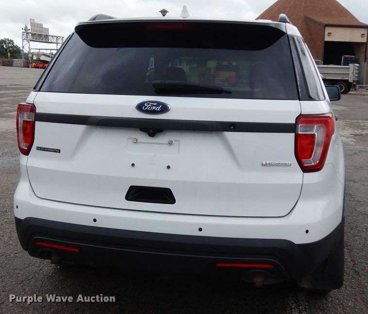 image for item DJ4459 2017 Ford Explorer Police Interceptor  SUV