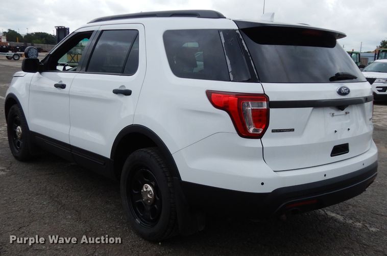 image for item DJ4459 2017 Ford Explorer Police Interceptor  SUV