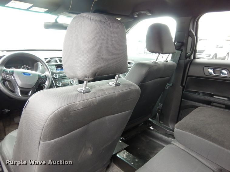image for item DJ4459 2017 Ford Explorer Police Interceptor  SUV
