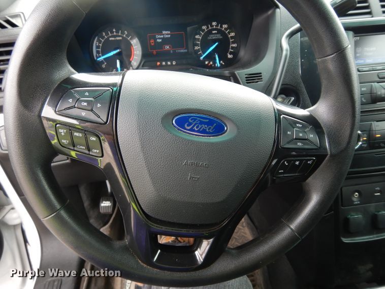 image for item DJ4459 2017 Ford Explorer Police Interceptor  SUV