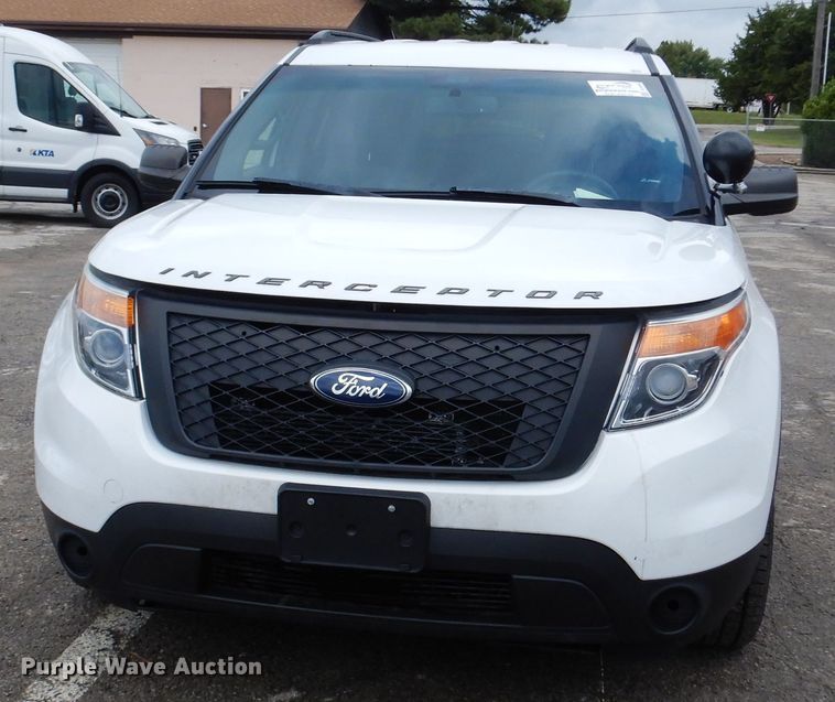 image for item DJ4460 2015 Ford Explorer Police Interceptor  SUV