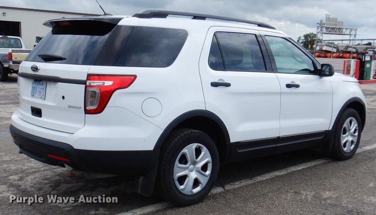 image for item DJ4460 2015 Ford Explorer Police Interceptor  SUV