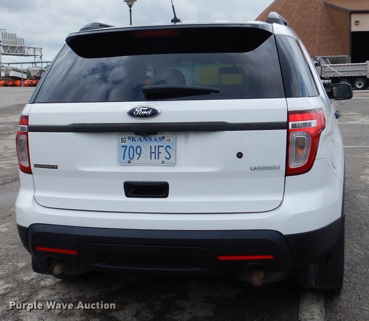 image for item DJ4460 2015 Ford Explorer Police Interceptor  SUV