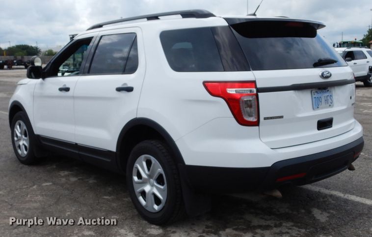 image for item DJ4460 2015 Ford Explorer Police Interceptor  SUV