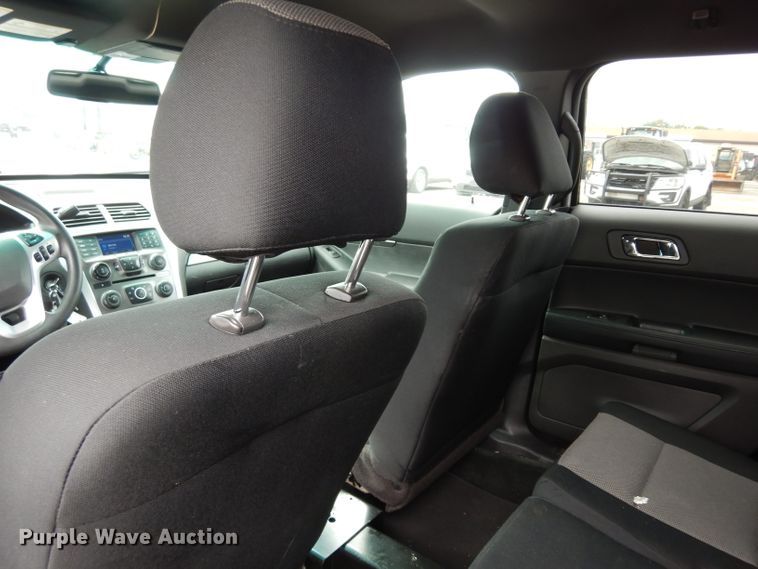 image for item DJ4460 2015 Ford Explorer Police Interceptor  SUV