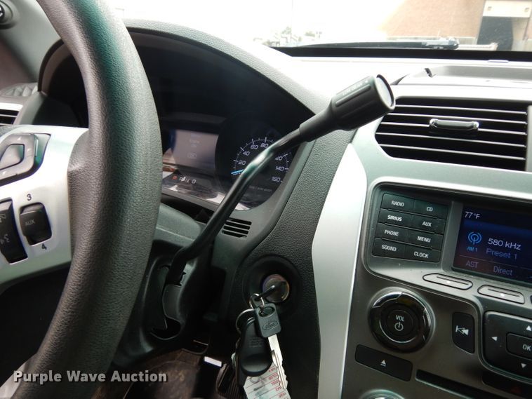 image for item DJ4460 2015 Ford Explorer Police Interceptor  SUV